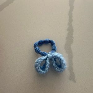 Crochet hair ties
